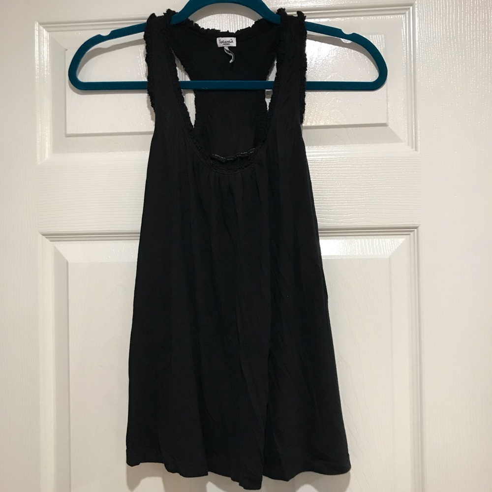 Black Racerback Tank